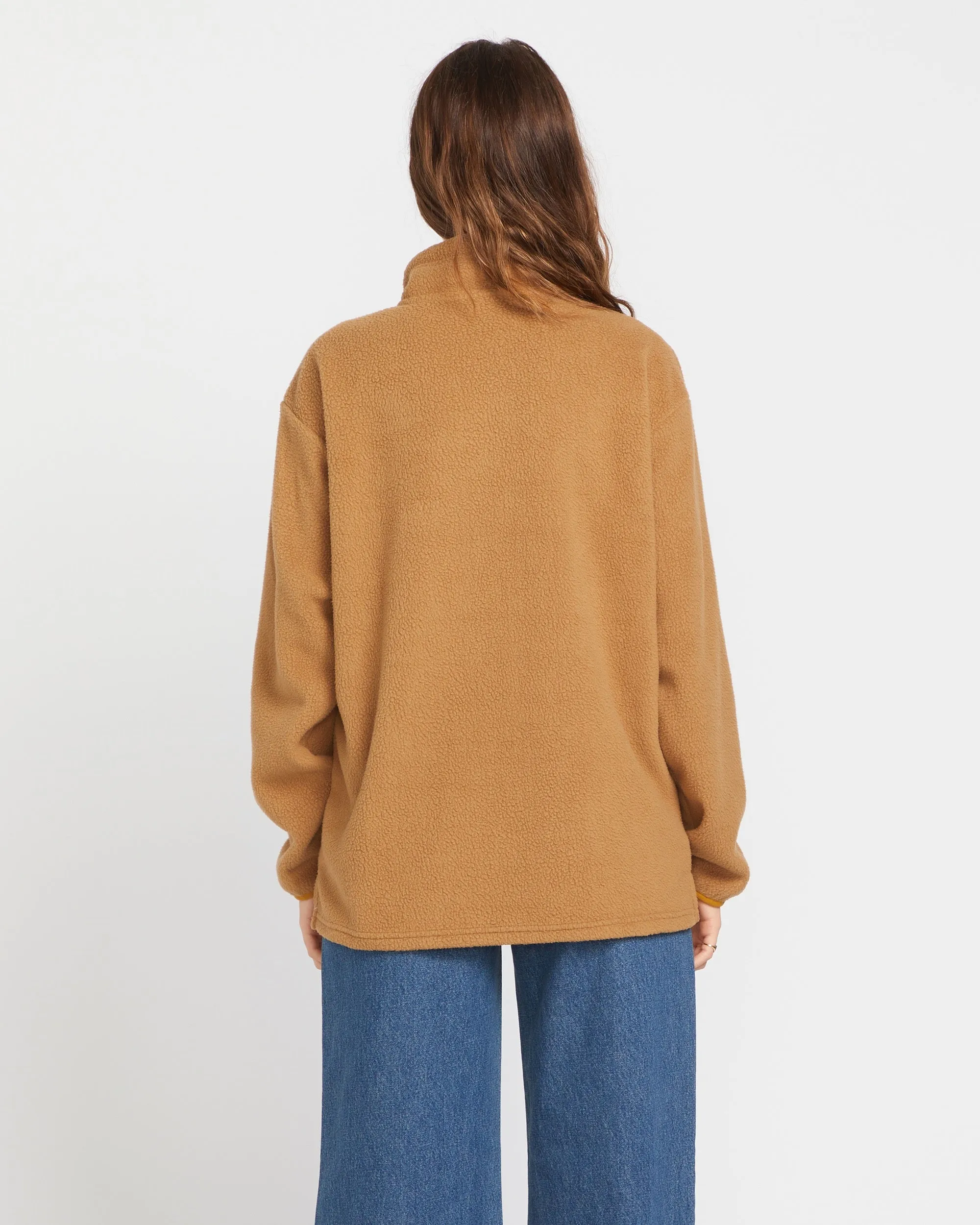 Pheelin Phresh Mock Neck Sweatshirt - Vintage Brown