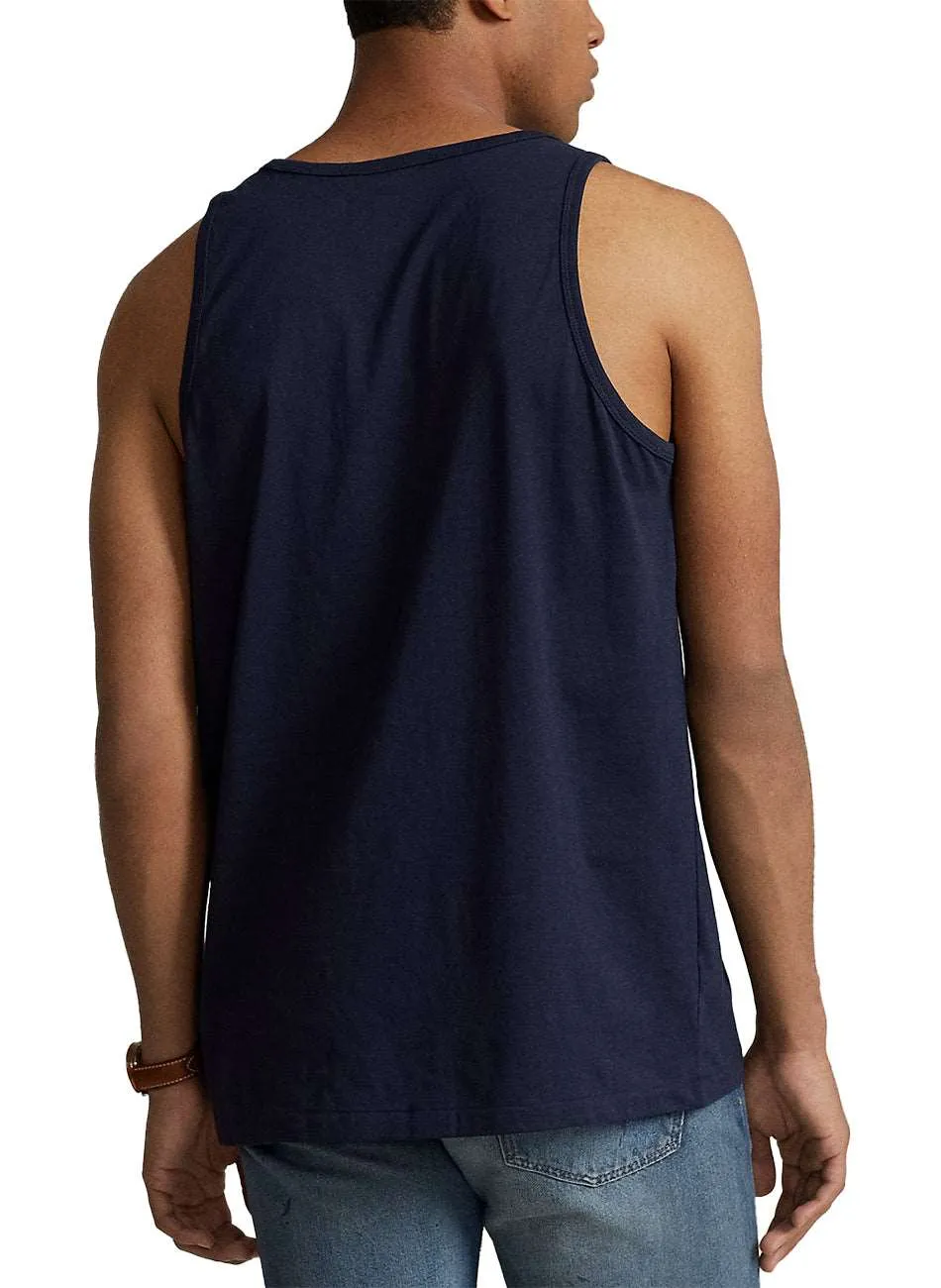 Polo Ralph Lauren Classic Jersey Tank - Navy & Red Edition