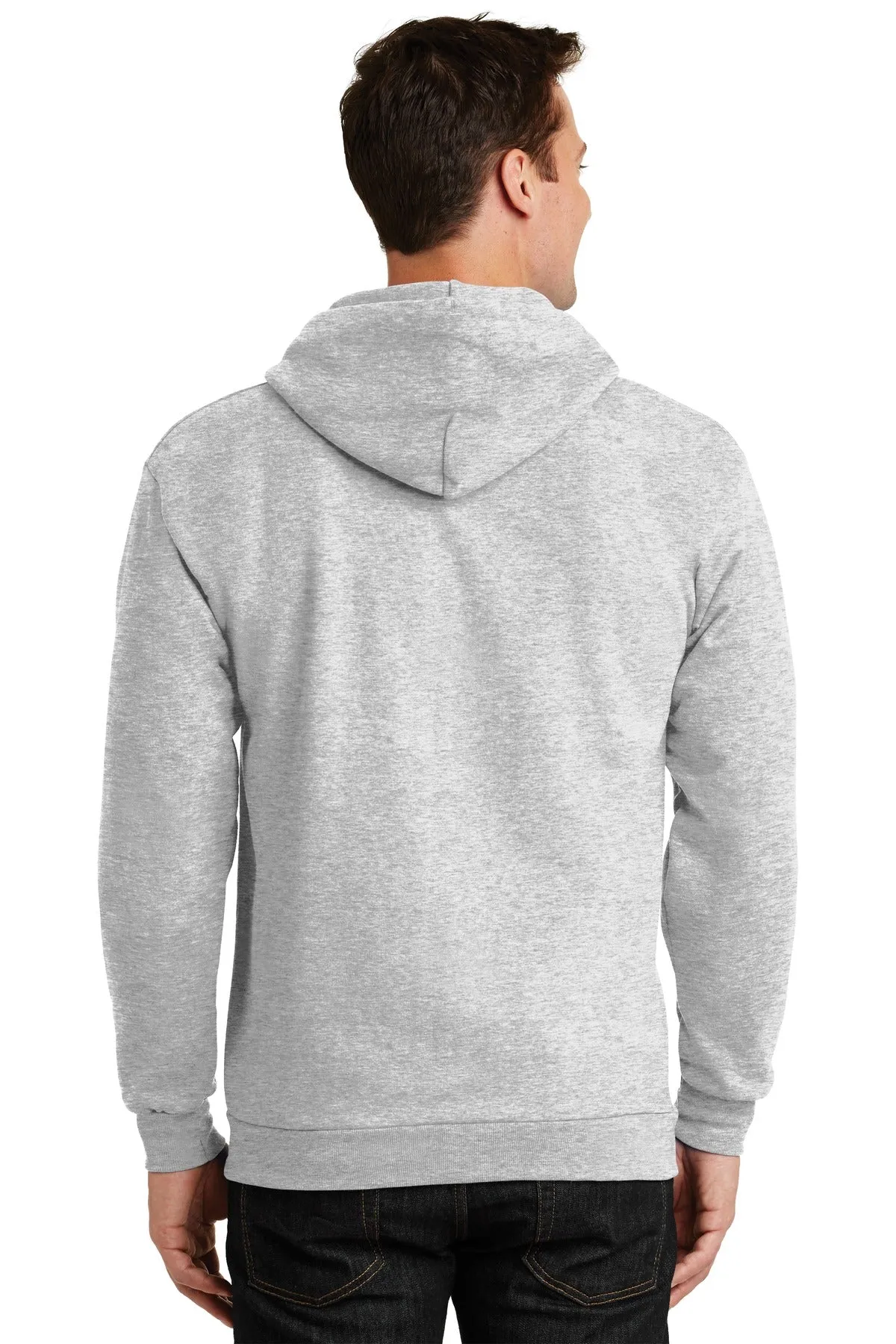 Port & Company® -  Essential Fleece Full-Zip Hooded Sweatshirt.  PC90ZH