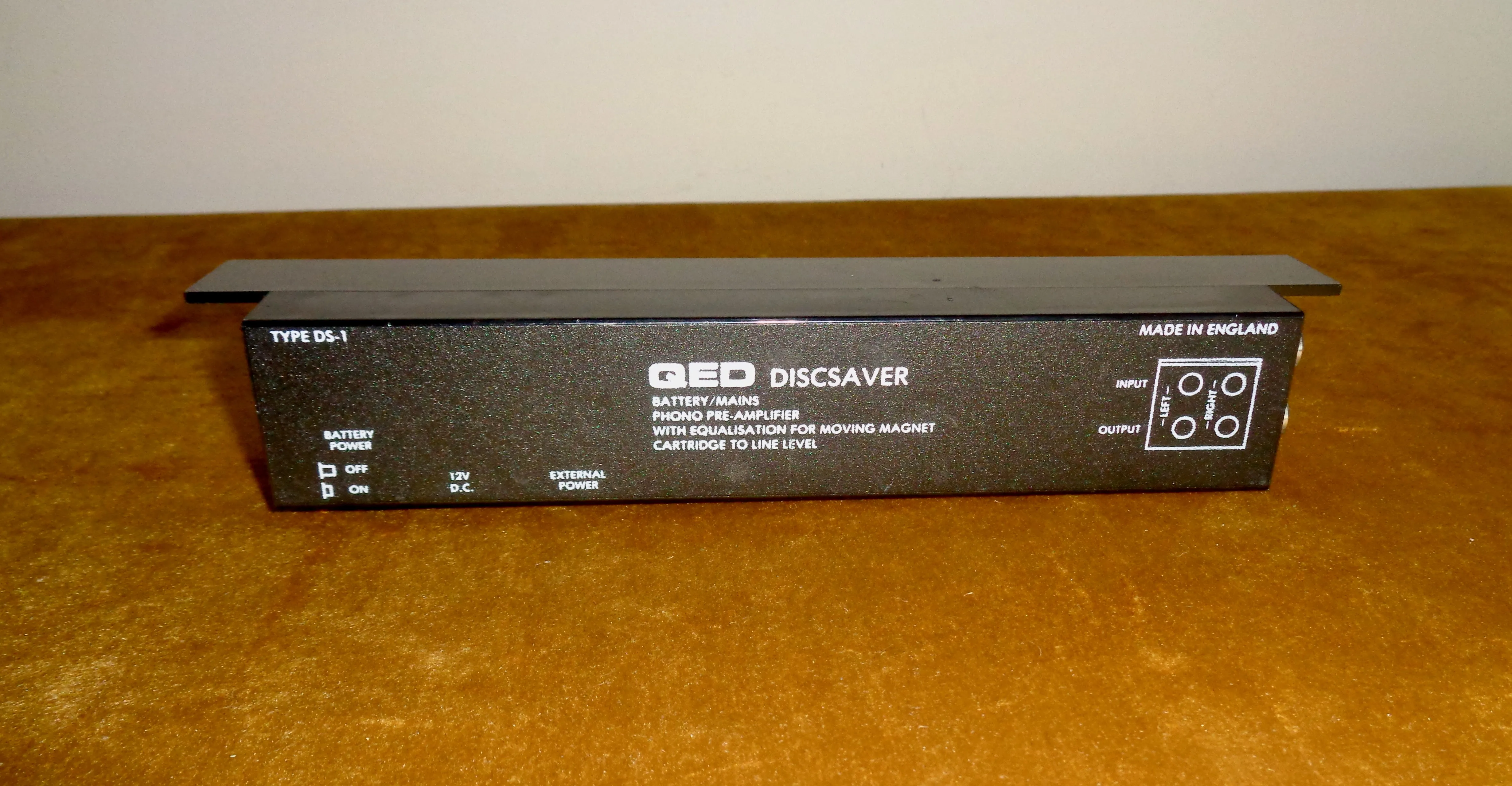 QED Phono Pre-Amplifier Type DS-1 Disc Saver