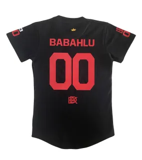 "00 BABAHLU" Street Red Print T Shirt