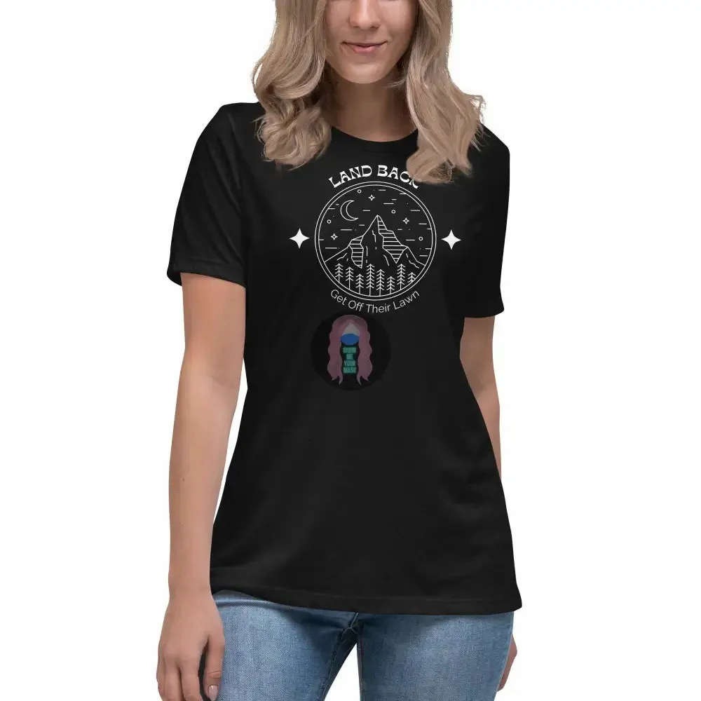 "Get Off Their Lawn" Women's Relaxed T-Shirt