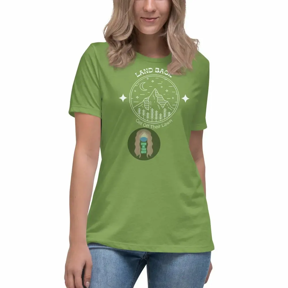 "Get Off Their Lawn" Women's Relaxed T-Shirt