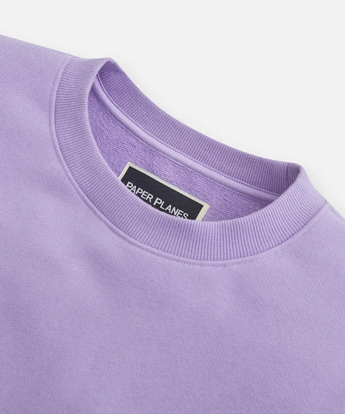 Relaxed First Class Crewneck Sweatshirt (Lilac) - 310041