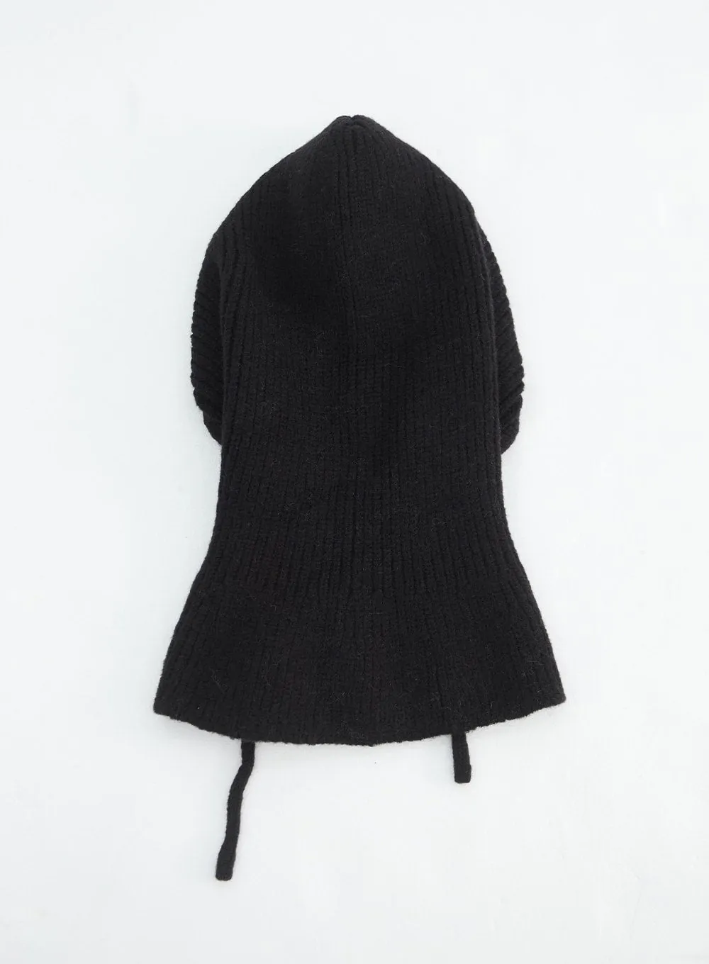 Ribbed Buttoned Balaclava IN317