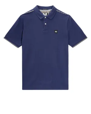 Sakai Polo Shirt Bright Navy/Mid House Check