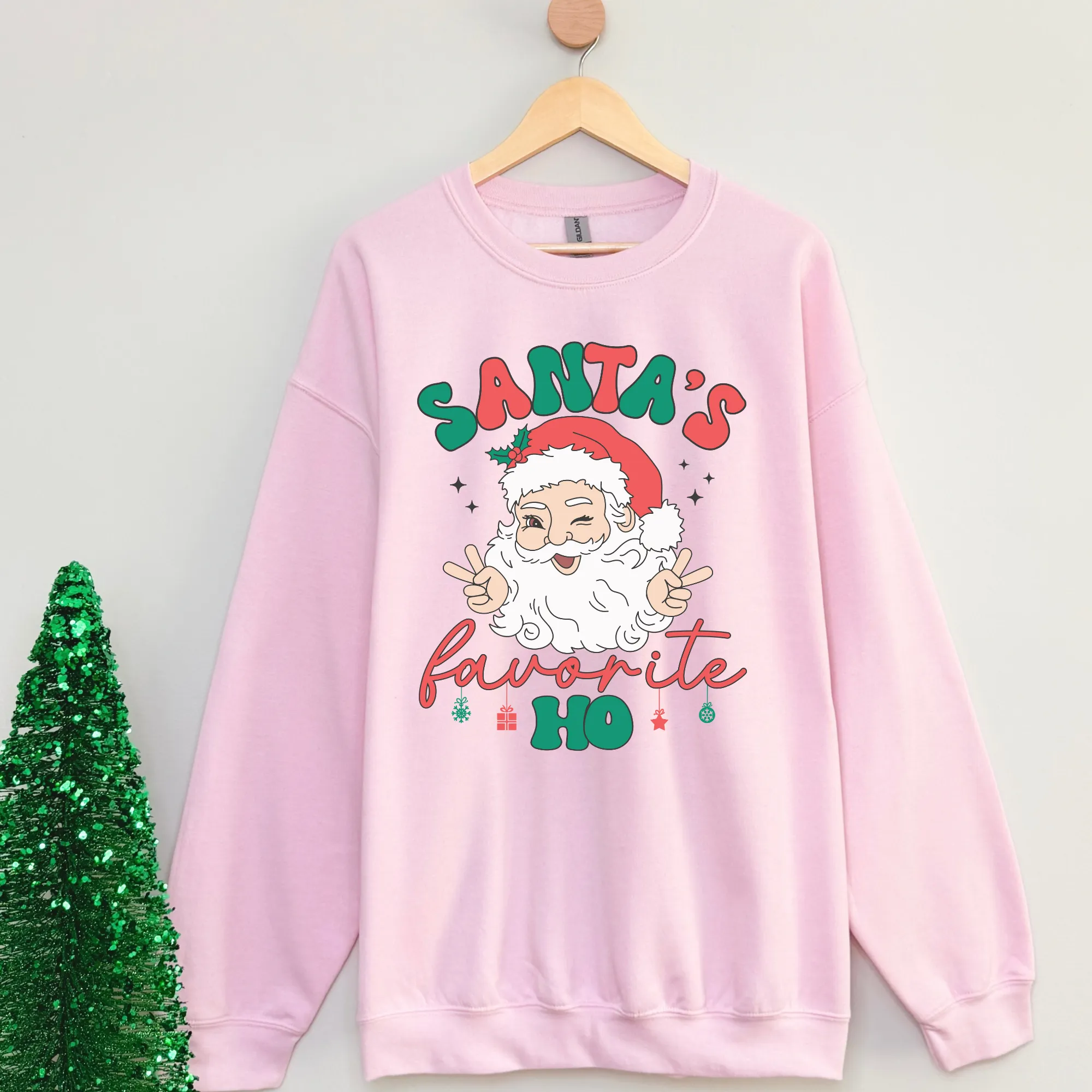 Santa's Favorite Ho Crewneck Sweatshirt