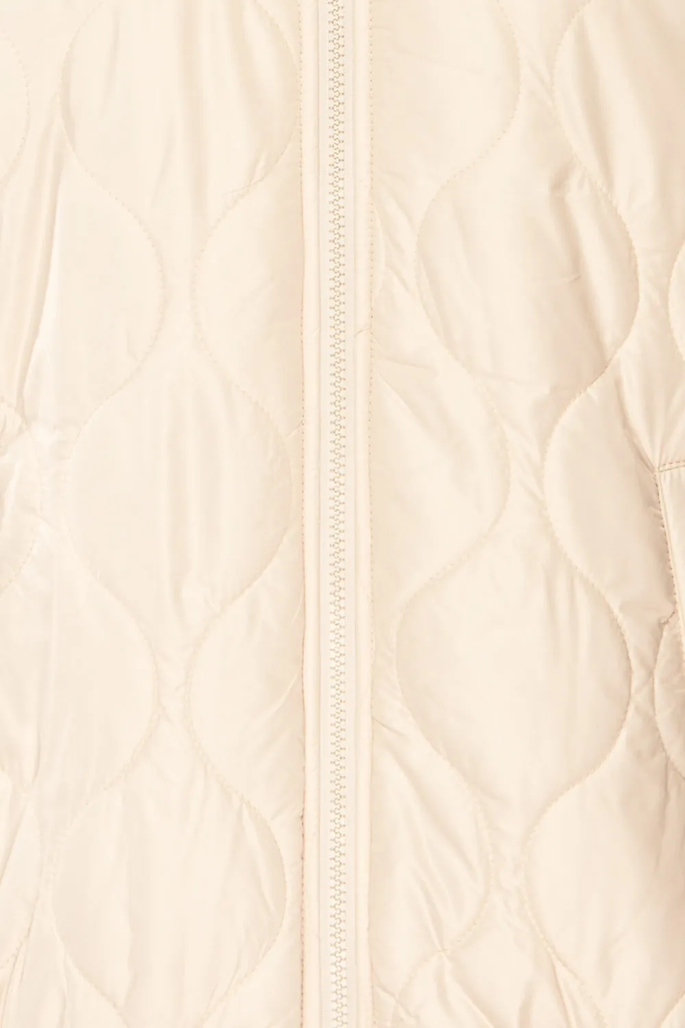 Seravalle | Beige Quilted Jacket