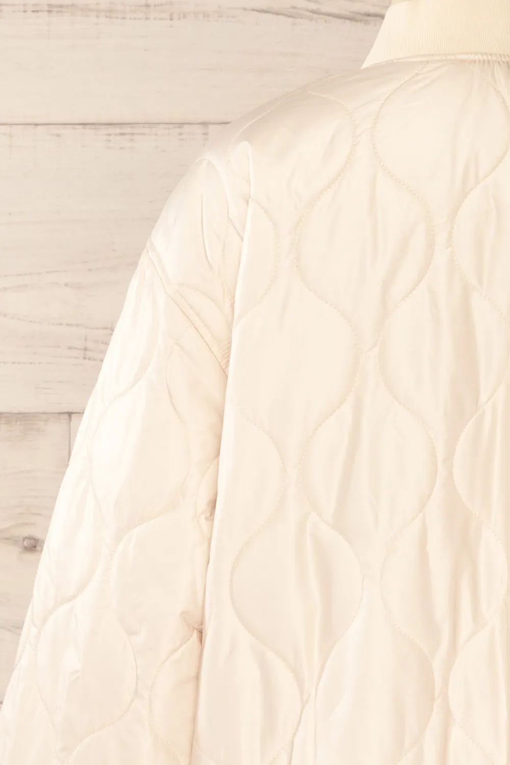 Seravalle | Beige Quilted Jacket