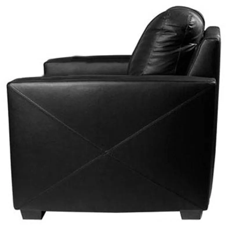 Silver Loveseat with Polo Logo Panel