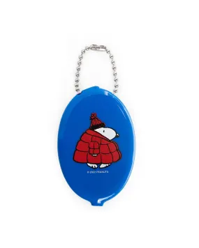 Snoopy Puffy Coat Coin Pouch