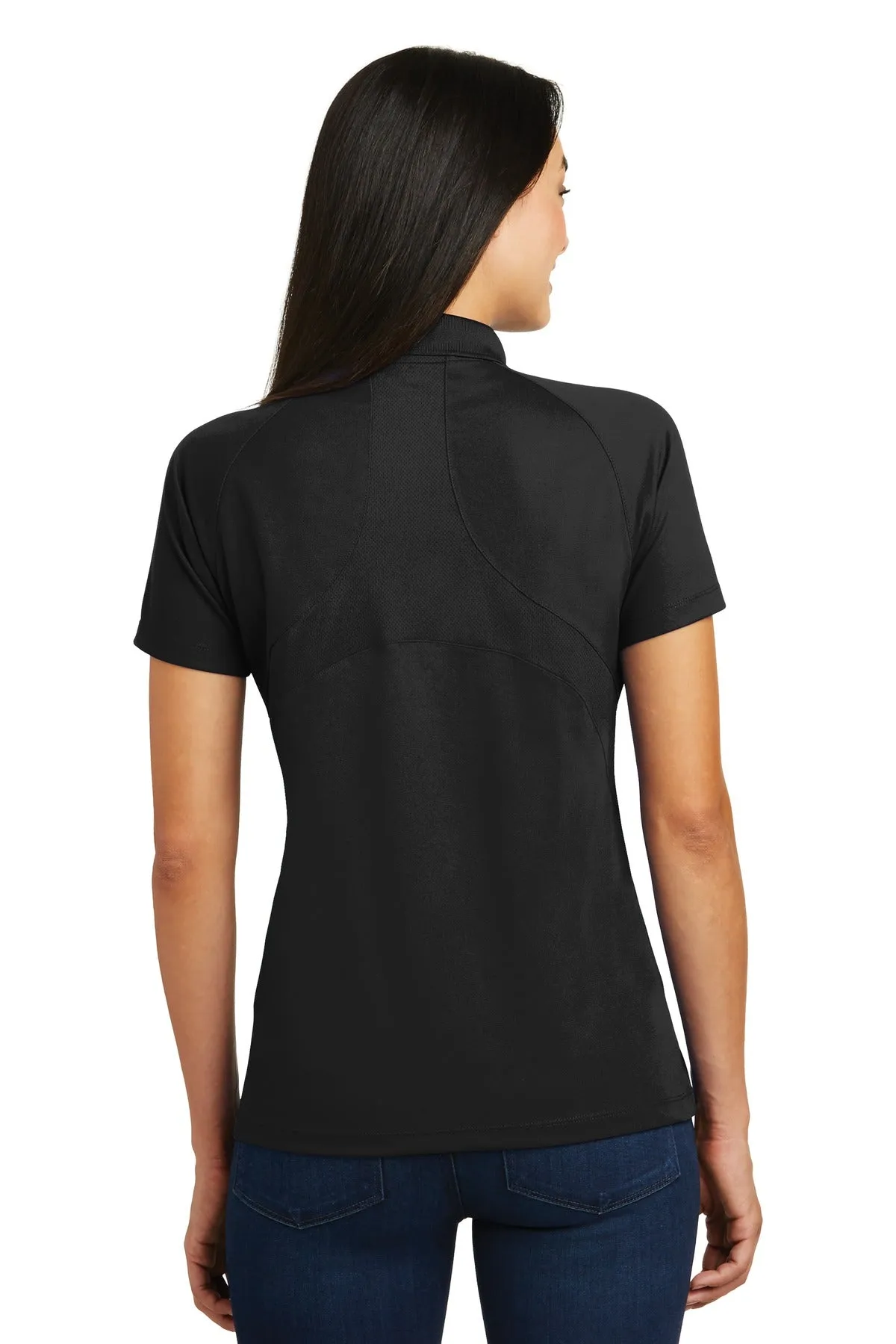 Sport-Tek® Ladies Dri-Mesh® Pro Polo. L474