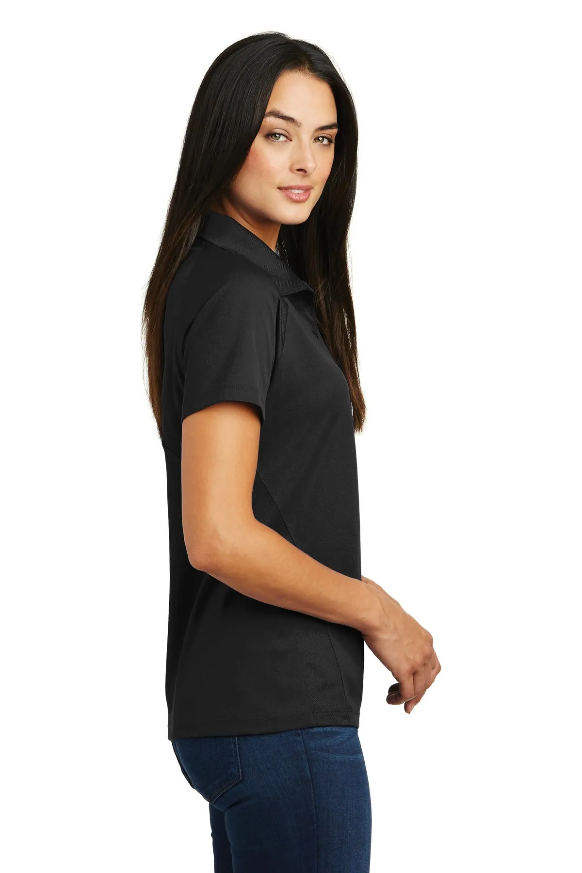 Sport-Tek® Ladies Dri-Mesh® Pro Polo. L474