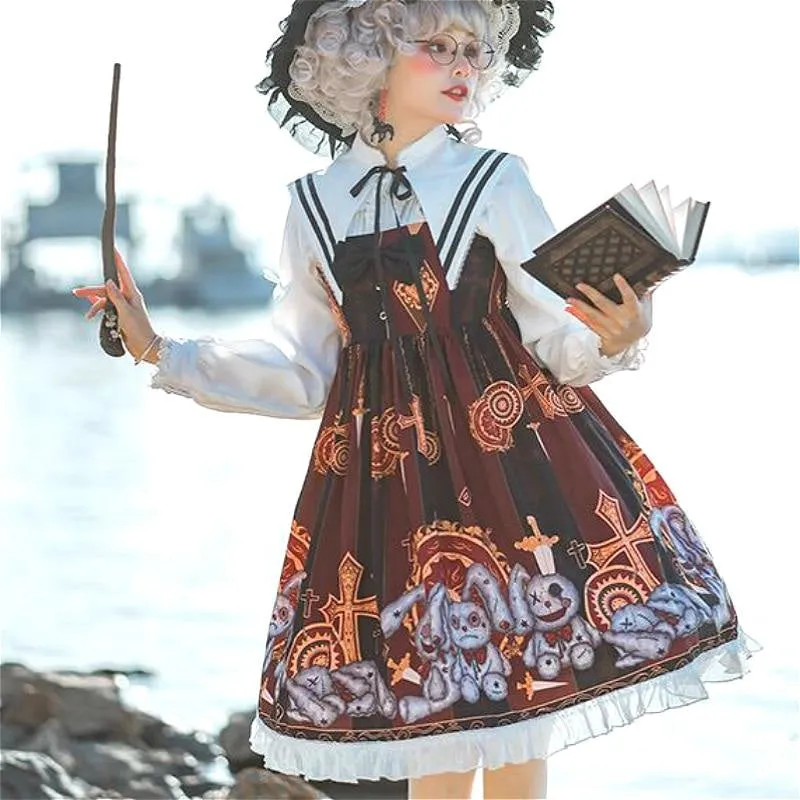 Steampunk Macabre Lolita Dress