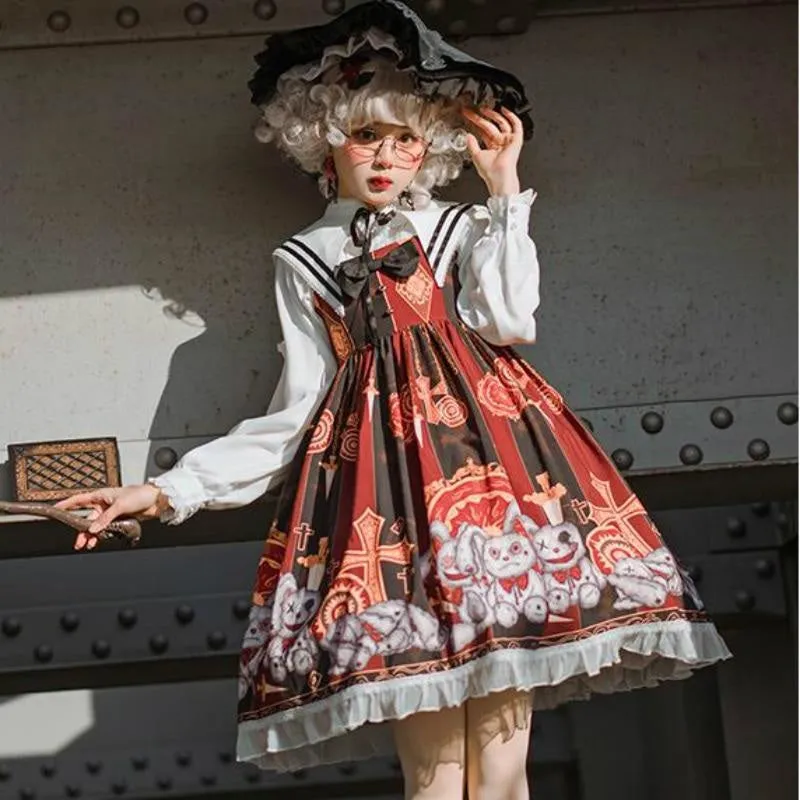 Steampunk Macabre Lolita Dress