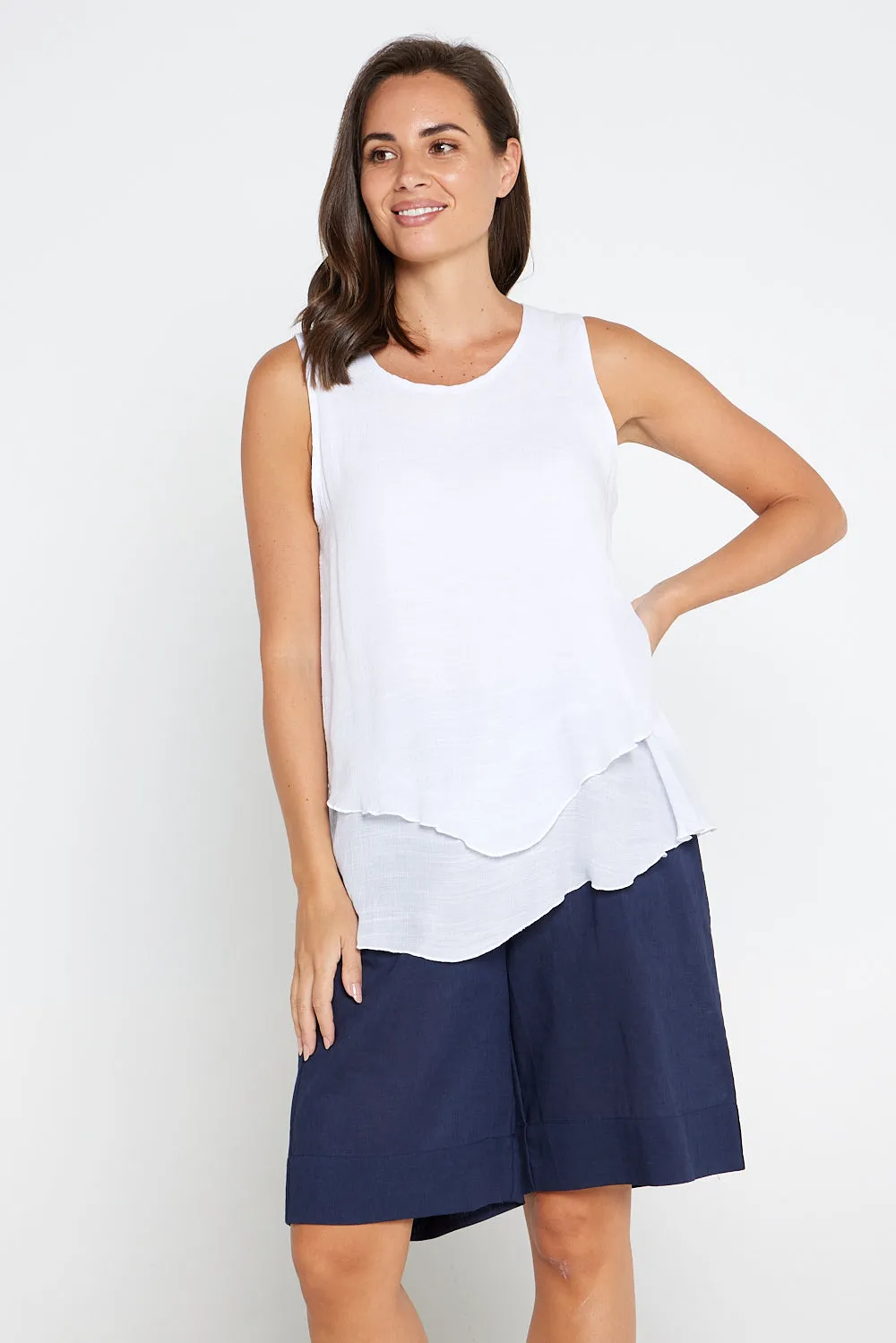 Stephanie Top - White