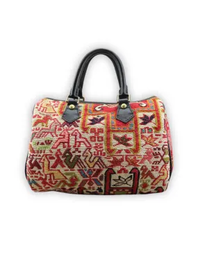 Sumak Kilim Baby Duffle Handbag