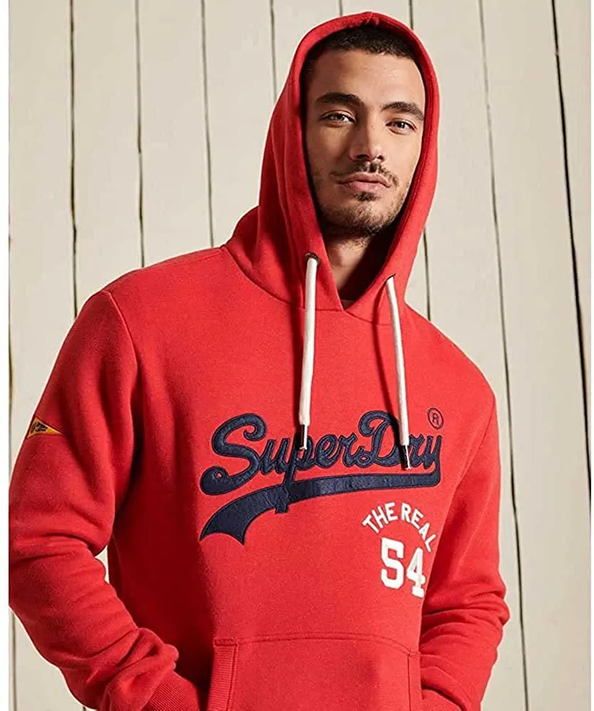 Superdry Men's Vintage Logo Source Hoodie Sweatshirt