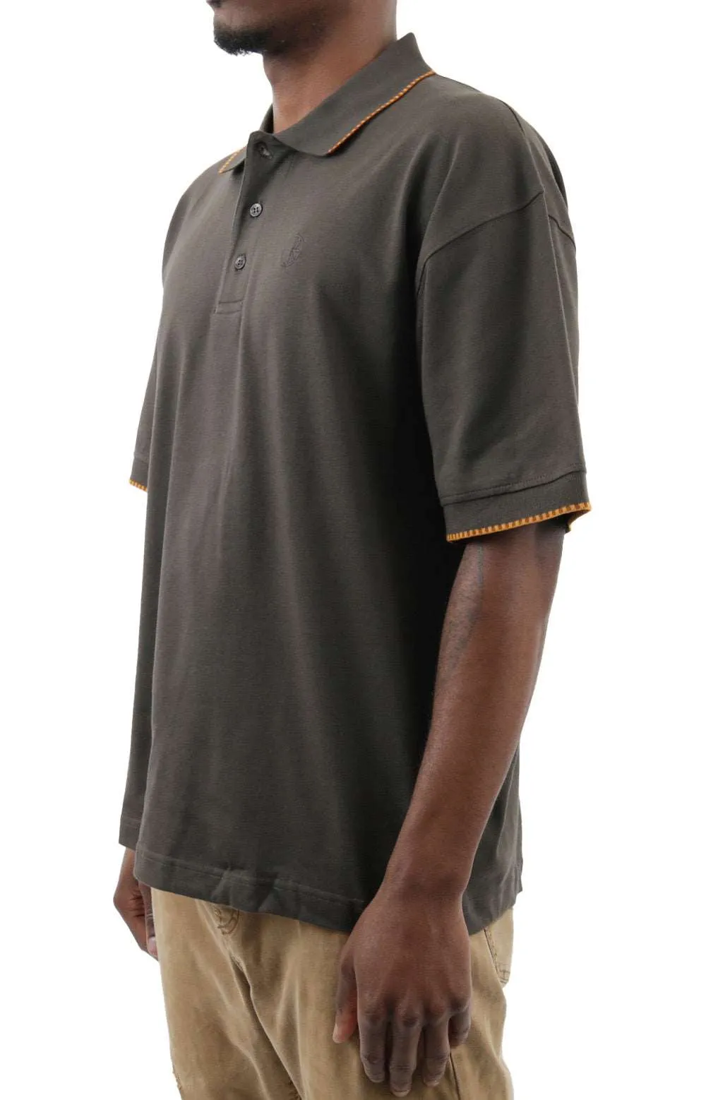 Surf Polo Shirt - Dirty Black