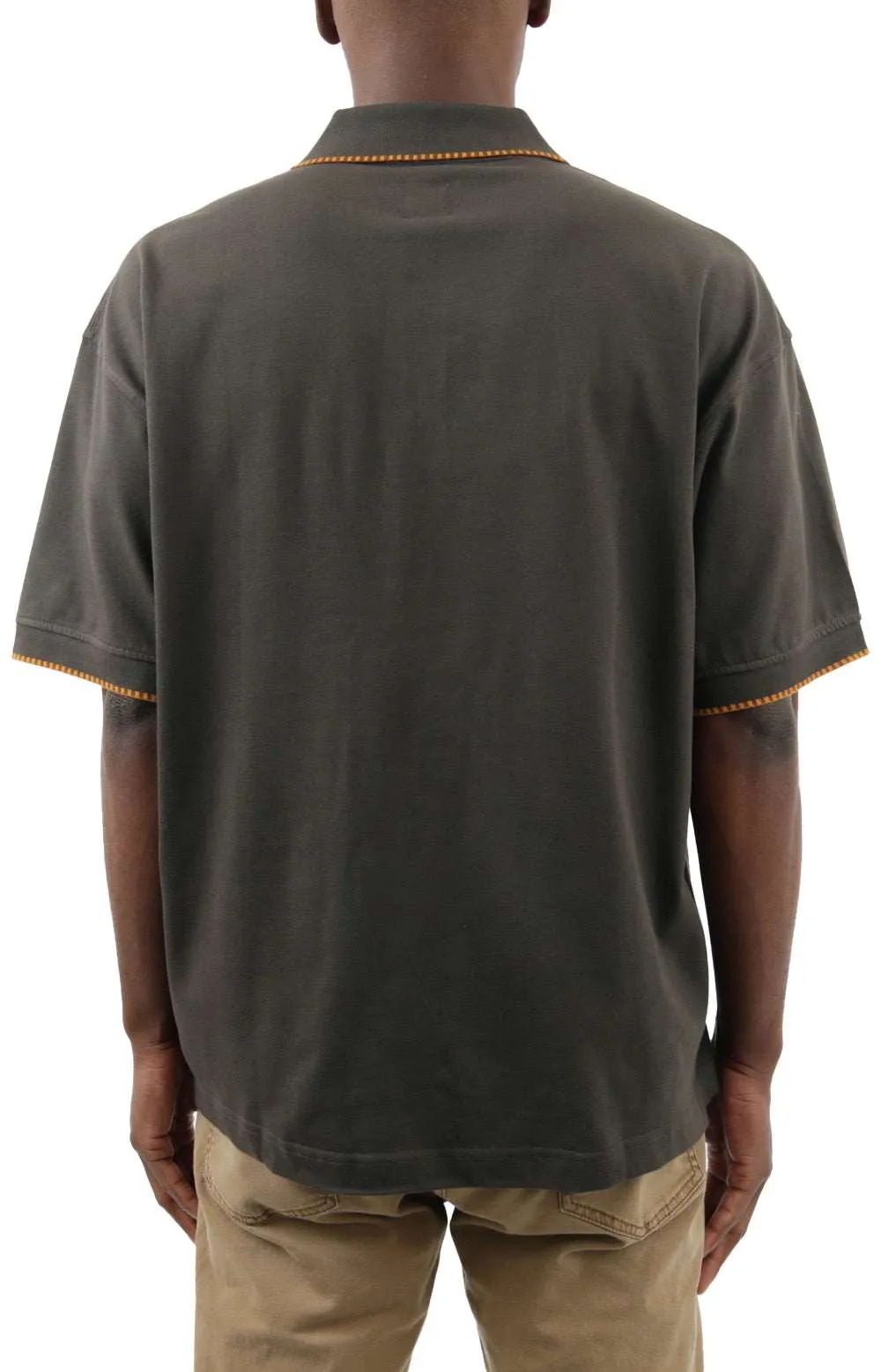 Surf Polo Shirt - Dirty Black