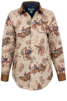 Tasha Polizzi Western Print Shacket