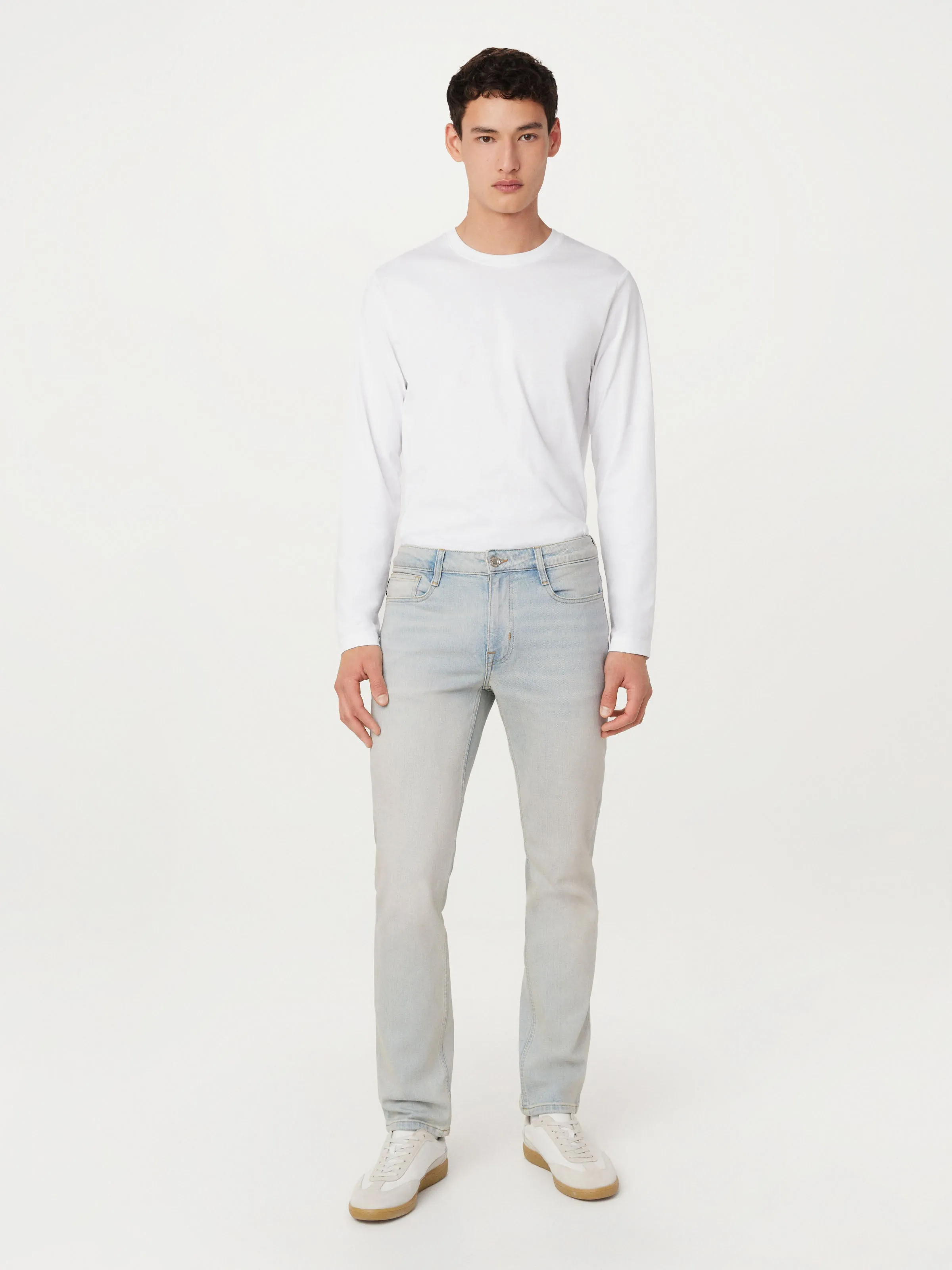 The Adam Slim Jean in Dirty Light Indigo