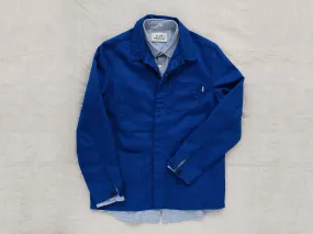 THE CHORE COAT. ROYAL BLUE.