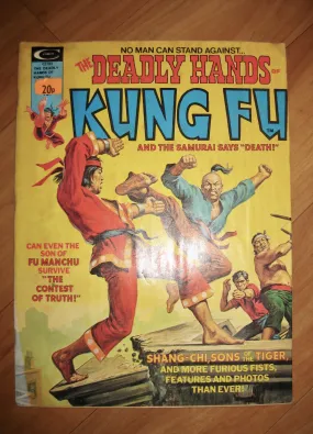 The Deadly Hands Of Kung Fu Vintage Comic Feb 1975 Vol 1 No. 9