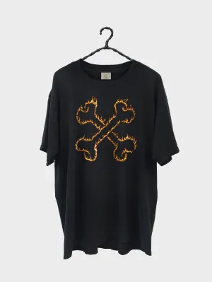 The Flame Tee - Vintage Black