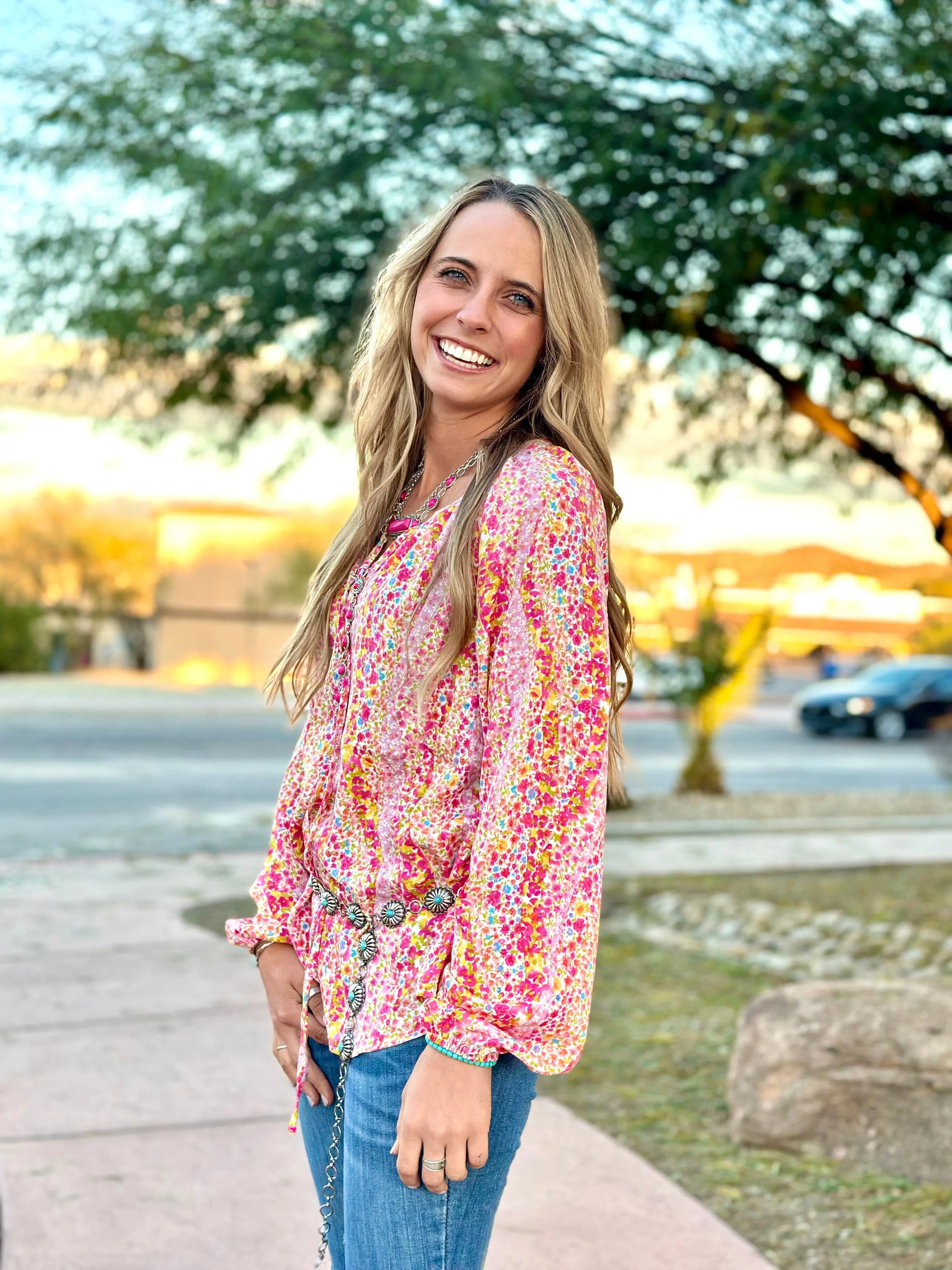 The Frisco Floral Top