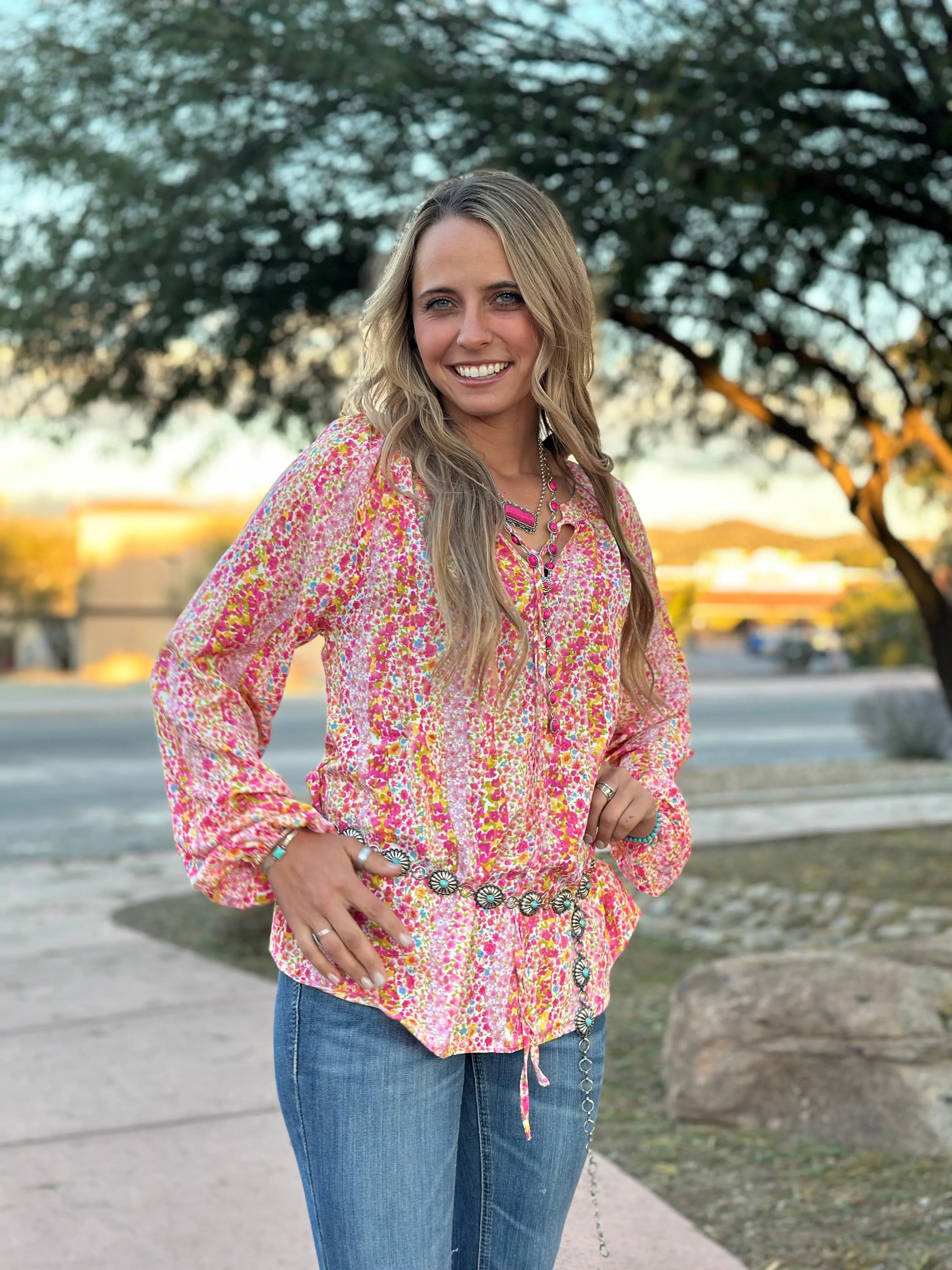 The Frisco Floral Top