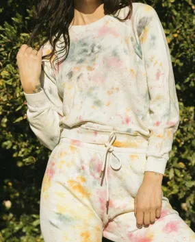 The Shrunken Sweatshirt, Confetti Tie Dye