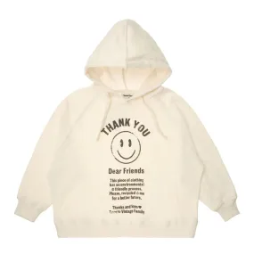 Tocoto Vintage Cream Smile Sweatshirt