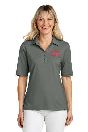 TravisMathew Ladies Sunsetters Custom Polos, Black Heather