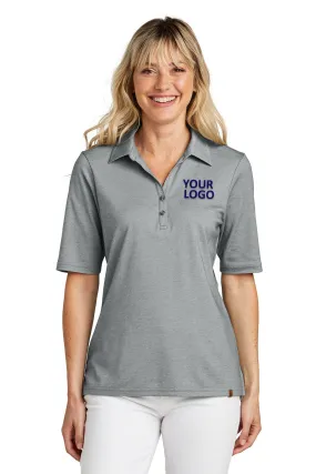 TravisMathew Ladies Sunsetters Custom Polos, Grey Heather