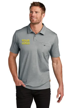 TravisMathew Sunsetters Custom Pocket Polos, Grey Heather