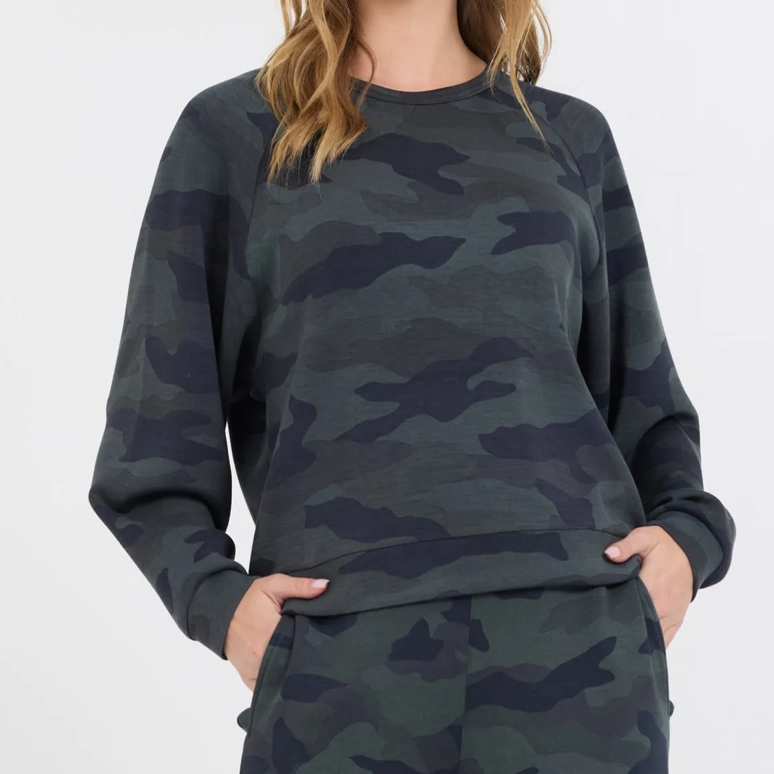 Vintage Havana Onyx Camo Cloud Fleece Sweatshirt