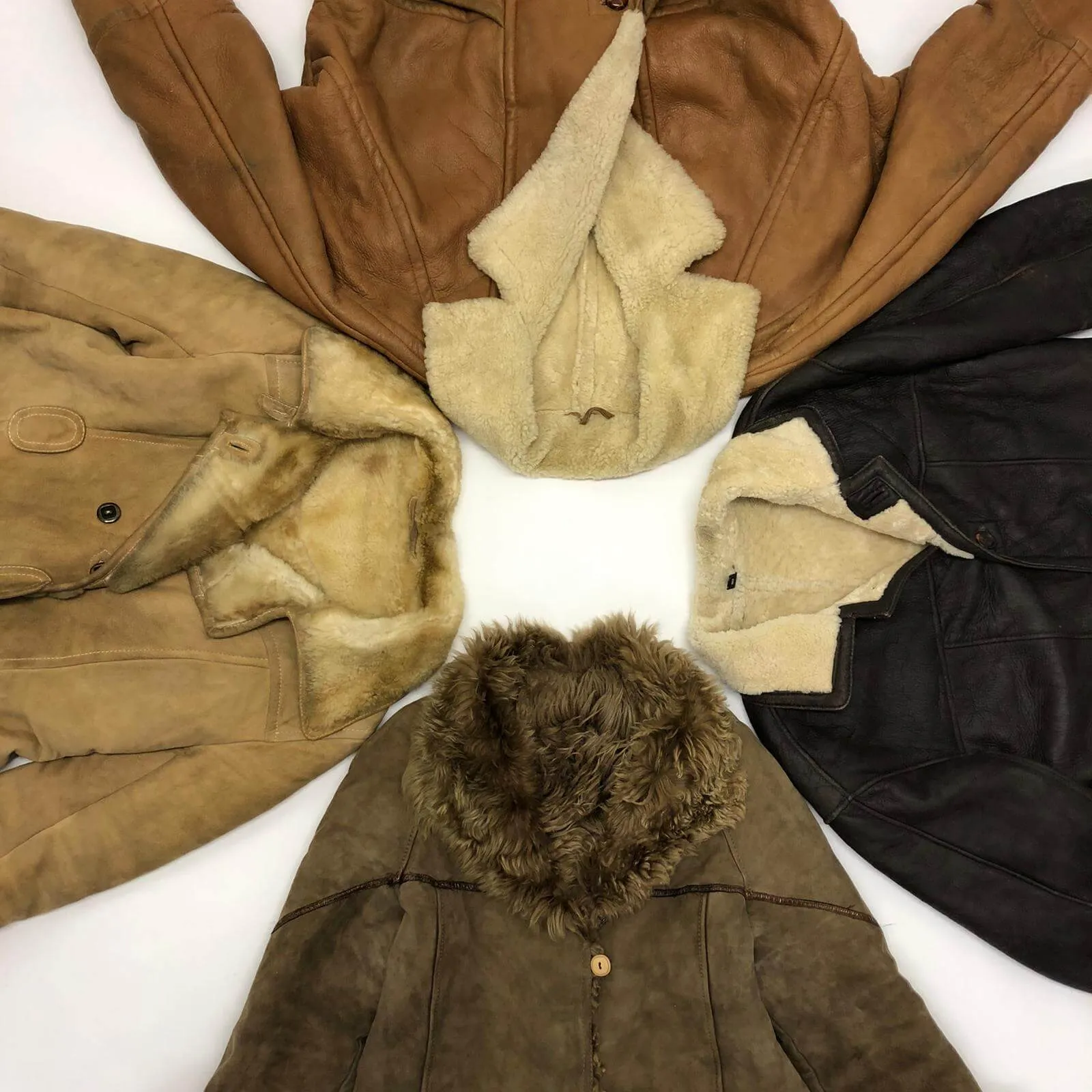 Vintage Men's Lammy Coat Mix