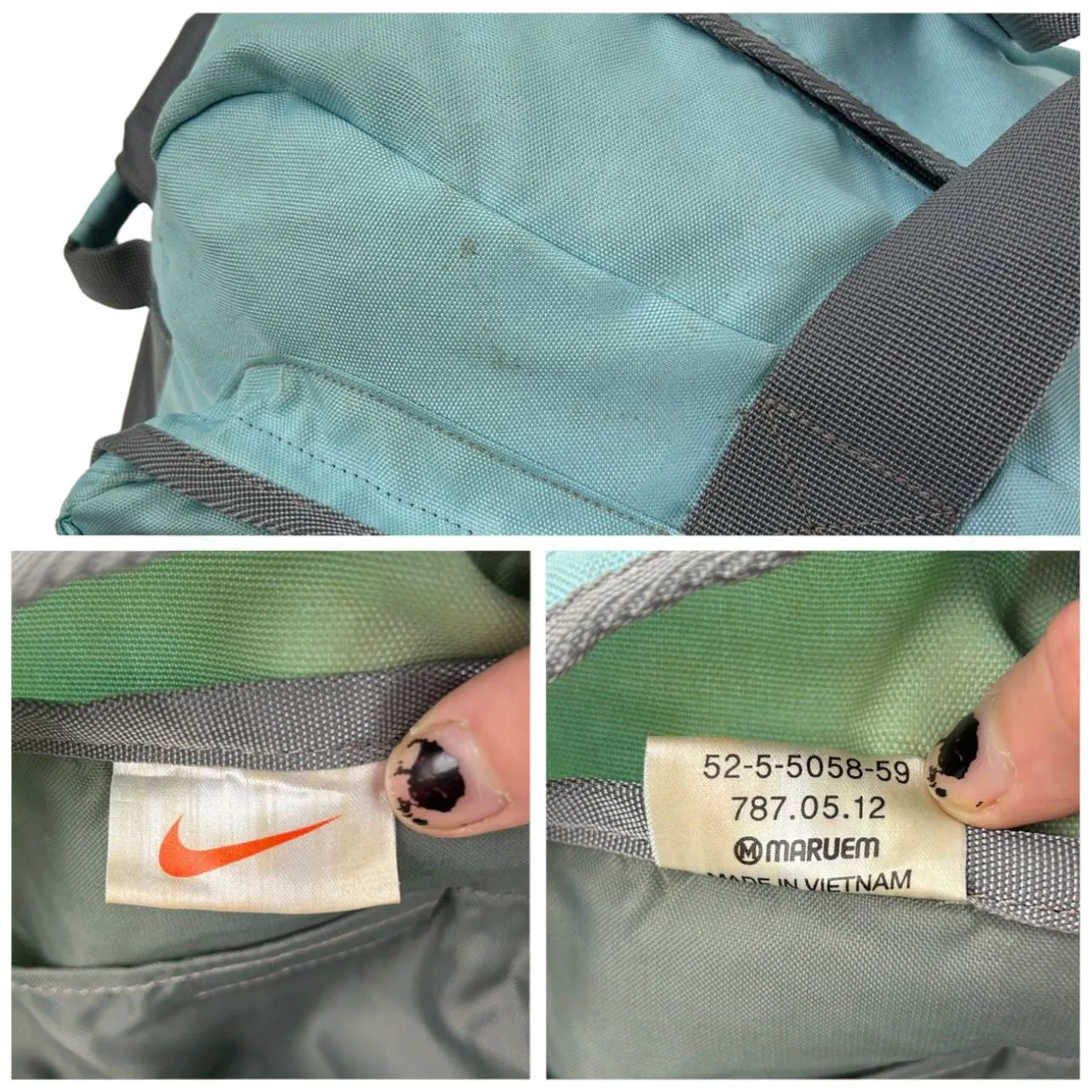 Vintage Nike Duffle Bag