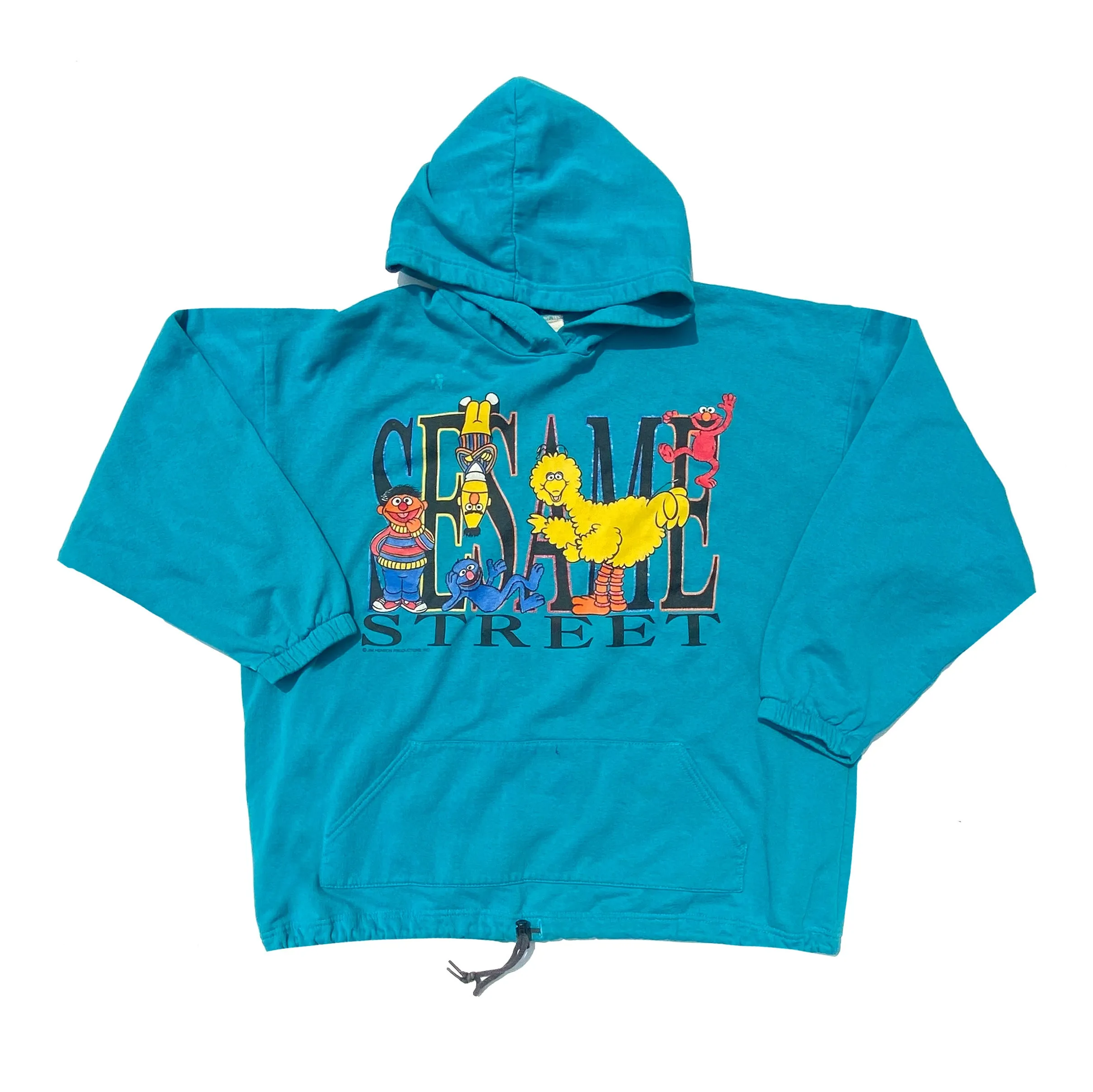 Vintage Sesame Street Hooded Sweatshirt