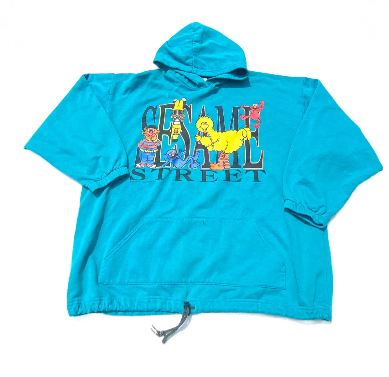 Vintage Sesame Street Hooded Sweatshirt