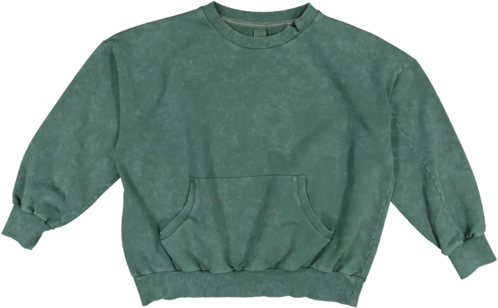 VINTAGE SWEATSHIRT-Green