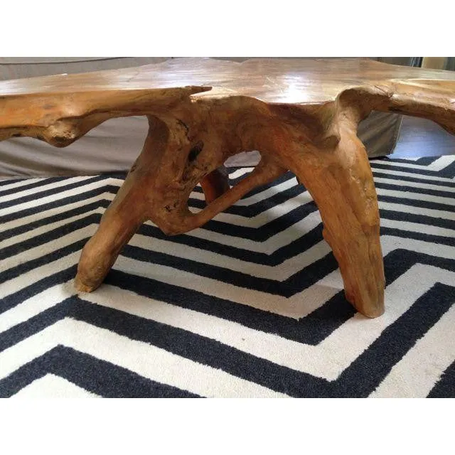 Vintage Teak Root Coffee Table