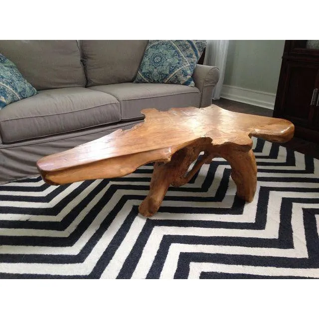 Vintage Teak Root Coffee Table