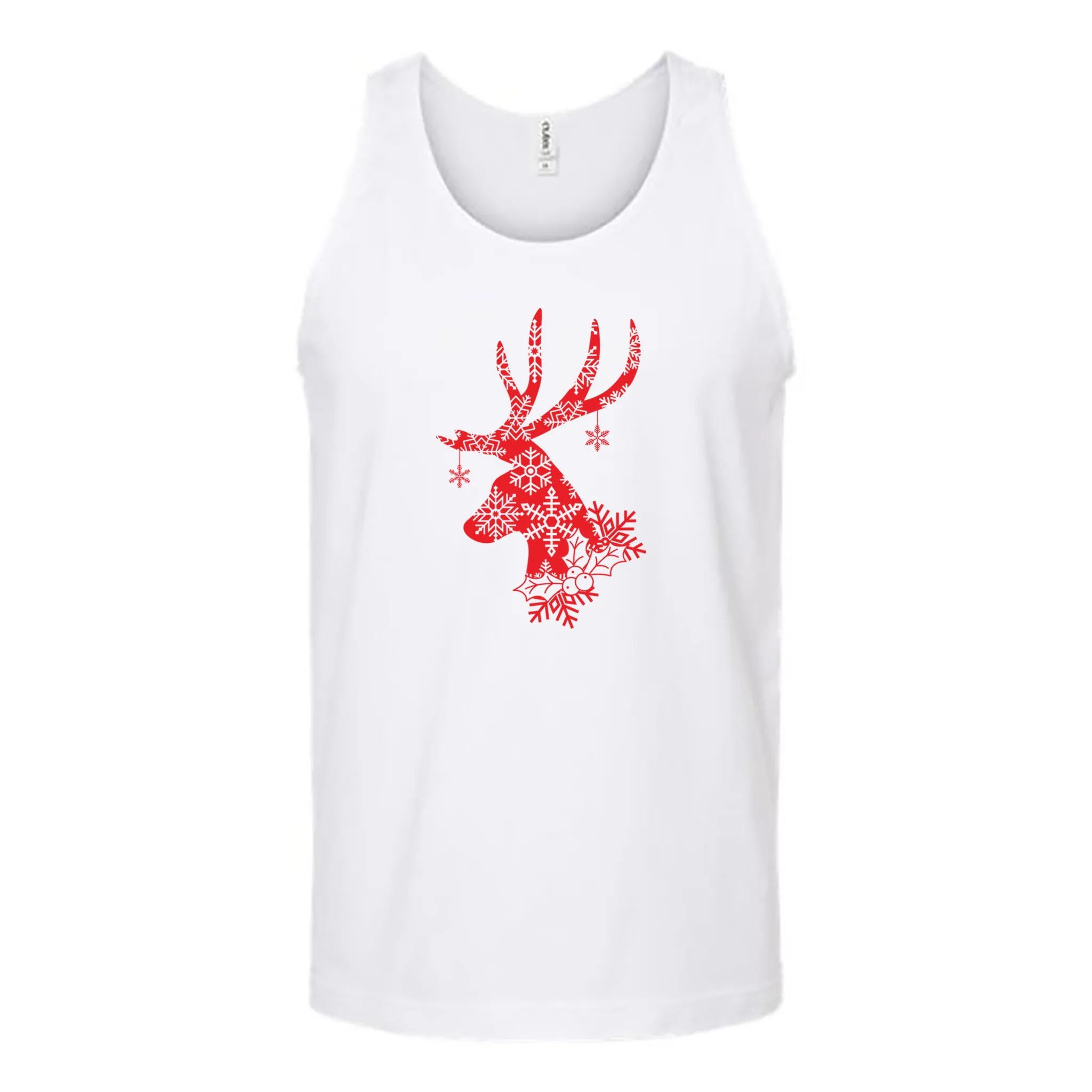 Winter Wonderland Reindeer Unisex Tank Top