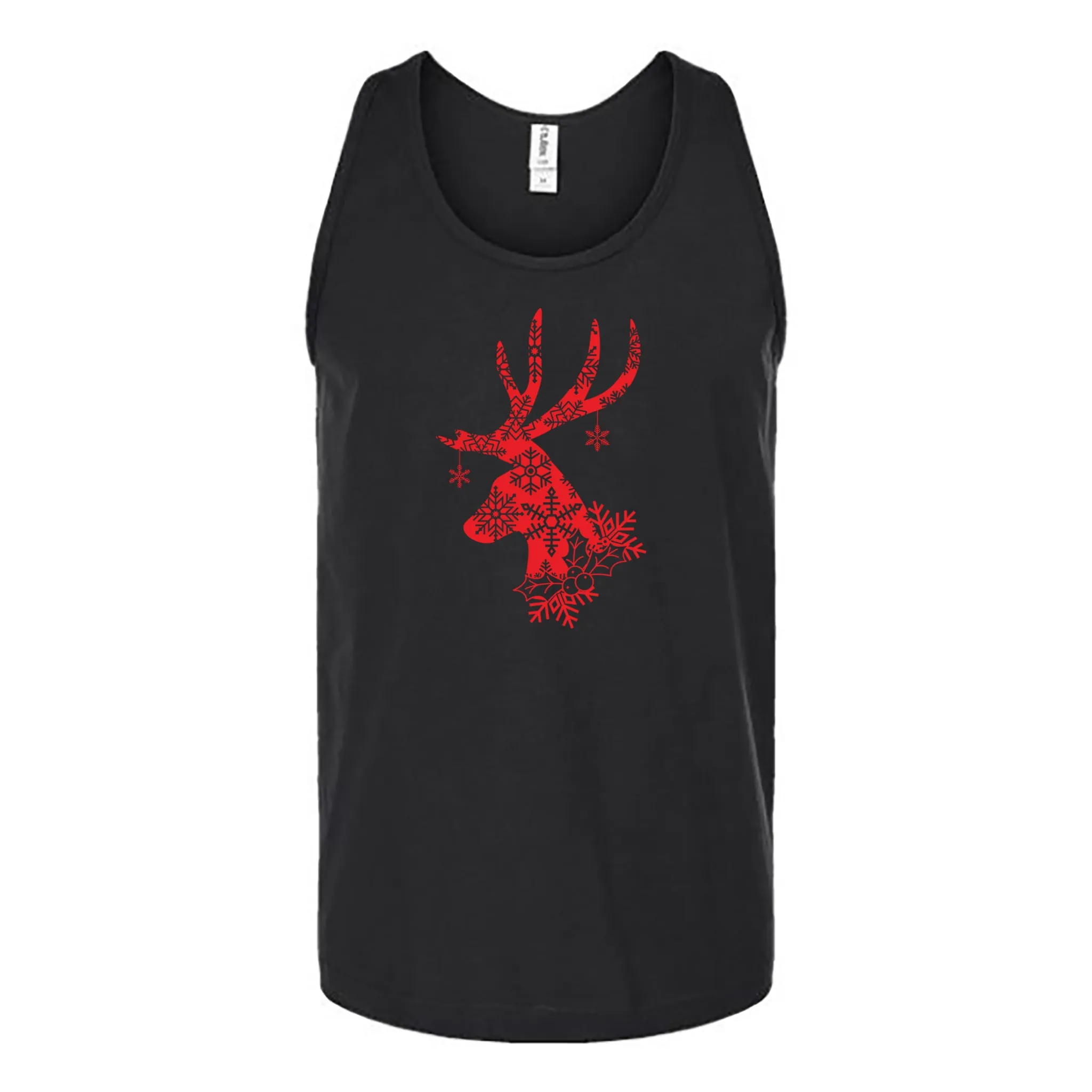 Winter Wonderland Reindeer Unisex Tank Top