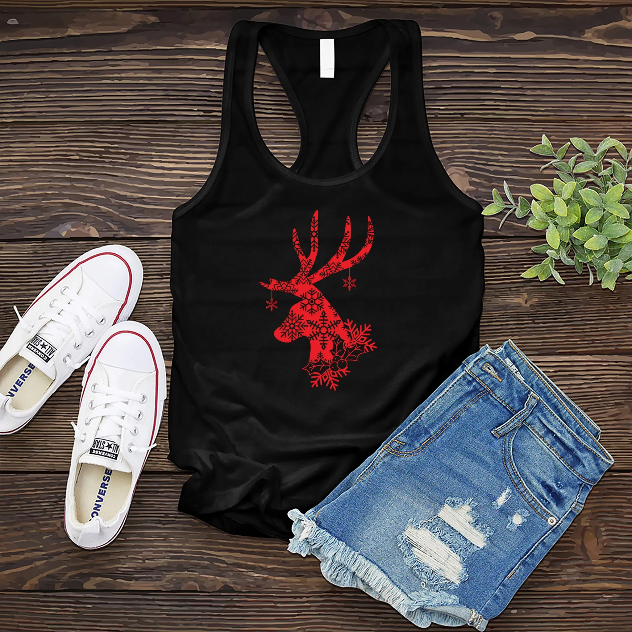 Winter Wonderland Reindeer Women's Tank Top